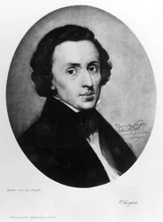 Chopin, 1858 (gwasz)